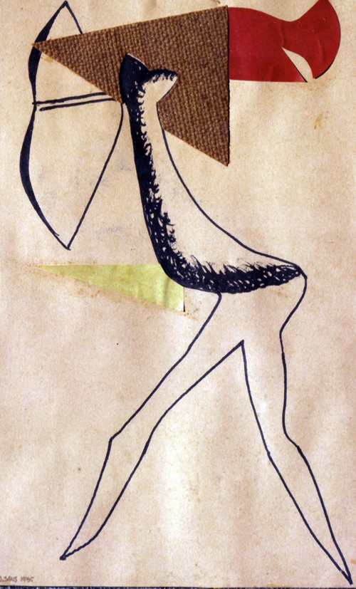 JAUME SANS Collage (1935)