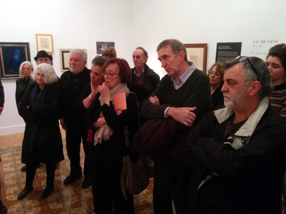 Inauguració "Jaume Sans. El context artístic (1930-1960)"